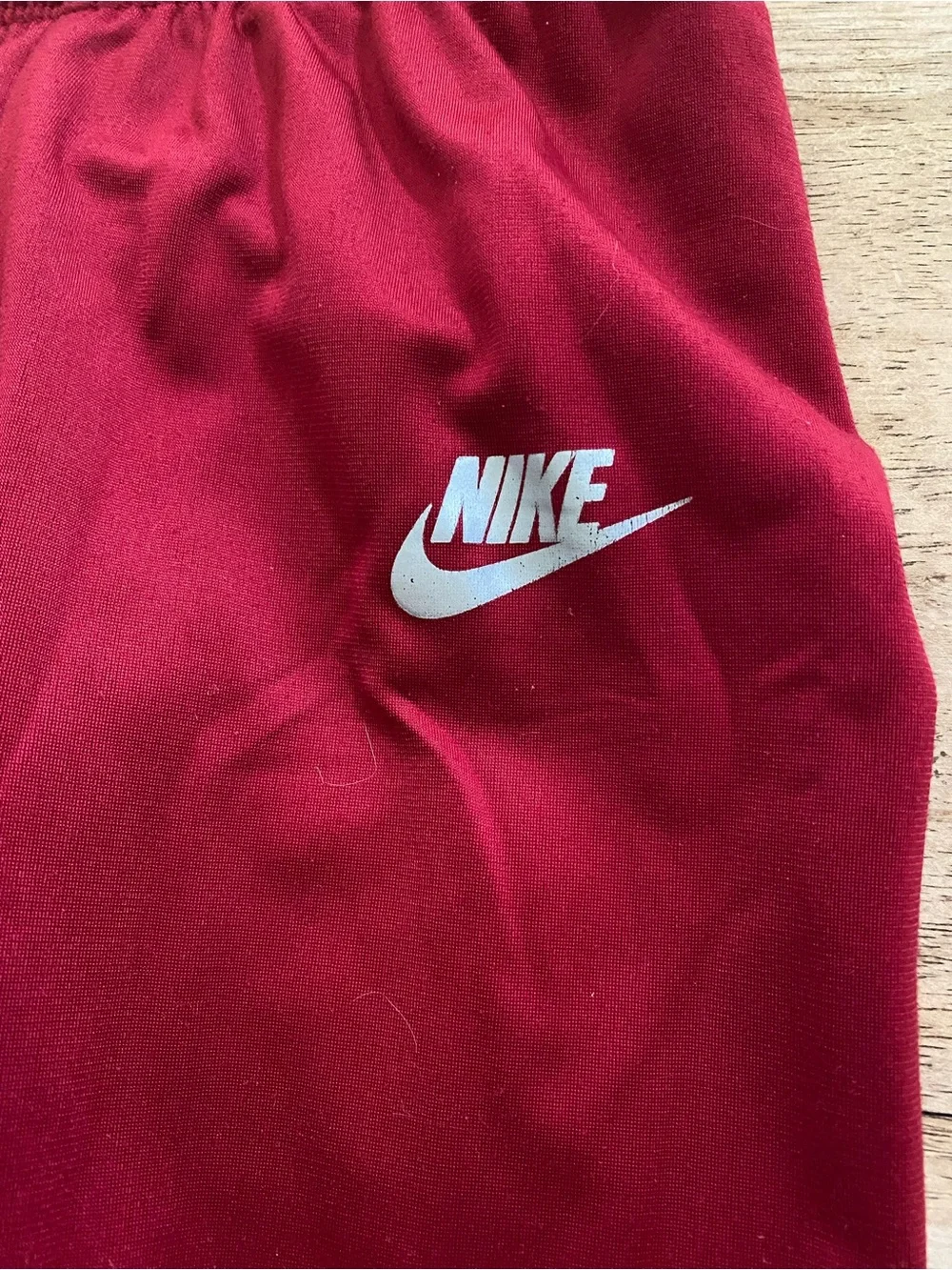 Nike Kids’ Sz 4T Red Poly Joggers